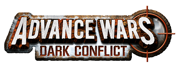 Advance Wars Dark Conflict logo for Nintendo DS