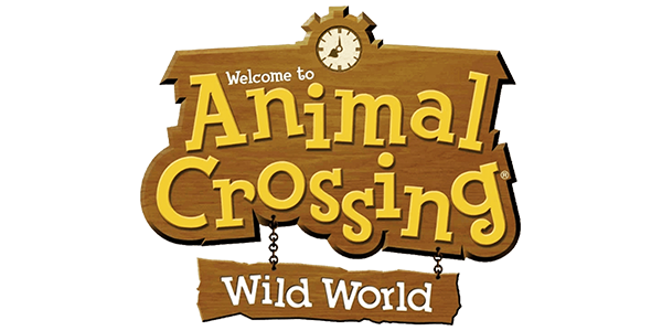 Animal Crossing Wild World logo for Nintendo DS