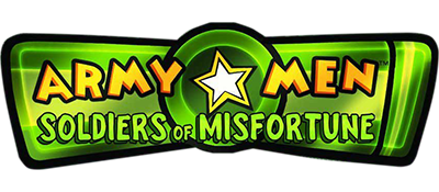 Army Men Soldiers of Misfortune logo for Nintendo DS