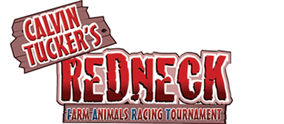 Calvin Tucker's Redneck Farm Animal Racing Tournament logo for Nintendo DS