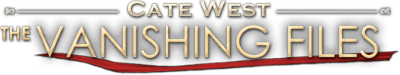 Cate West: The Vanishing Files logo for Nintendo DS