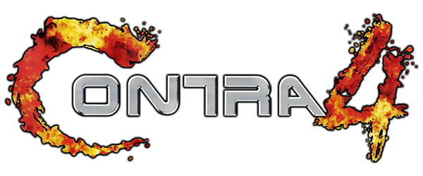Contra 4 logo for Nintendo DS