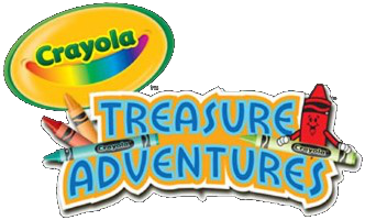 Crayola Treasure Adventures logo for Nintendo DS