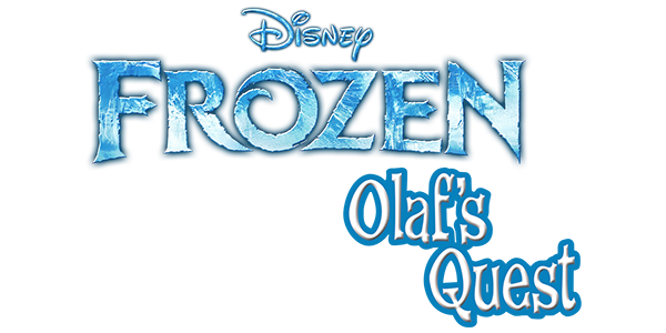 Frozen Olaf's Quest logo for Nintendo DS