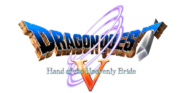 Dragon Quest V Hand of the Heavenly Bride logo for Nintendo DS