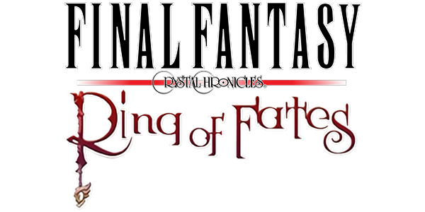 Final Fantasy Crystal Chronicles Ring of Fates logo for Nintendo DS