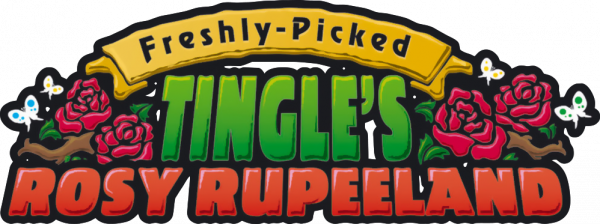 Freshly-Picked Tingle's Rosy Rupeeland logo for Nintendo DS