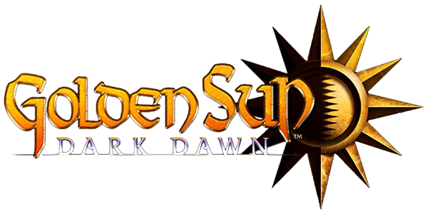 Golden Sun: Dark Dawn logo for Nintendo DS