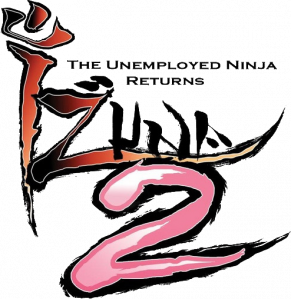 Izuna 2 The Unemployed Ninja Returns logo for Nintendo DS