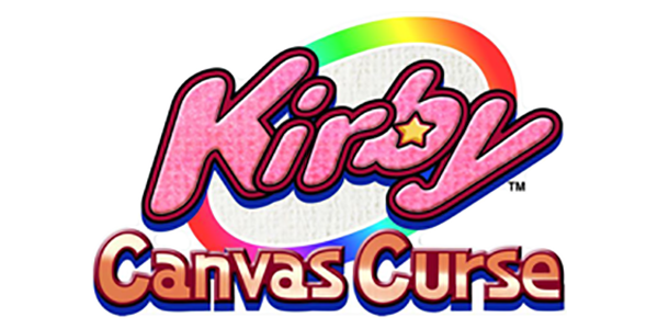 Kirby: Canvas Curse logo for Nintendo DS