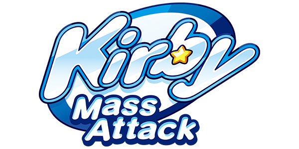 Kirby: Mass Attack logo for Nintendo DS
