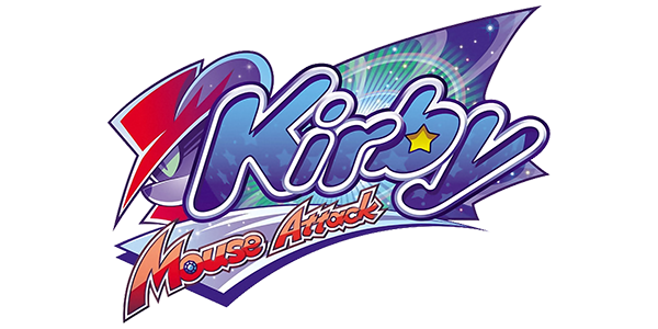 Kirby Mouse Attack logo for Nintendo DS