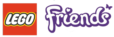LEGO Friends logo for Nintendo DS