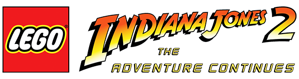 LEGO Indiana Jones 2: The Adventure Continues logo for Nintendo DS