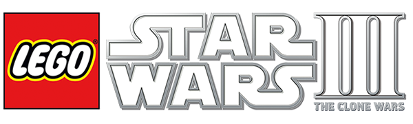LEGO Star Wars III: The Clone Wars logo for Nintendo DS