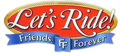 Let's Ride Friends Forever logo for Nintendo DS