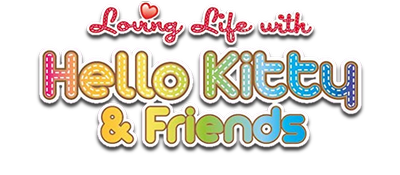 Loving Life with Hello Kitty and Friends logo for Nintendo DS