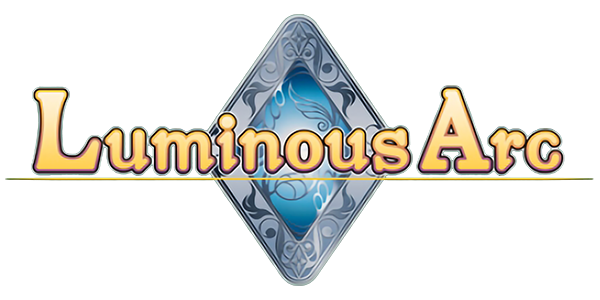 Luminous Arc logo for Nintendo DS