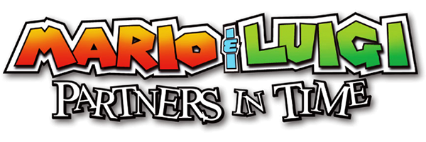 Mario & Luigi Partners In Time logo for Nintendo DS
