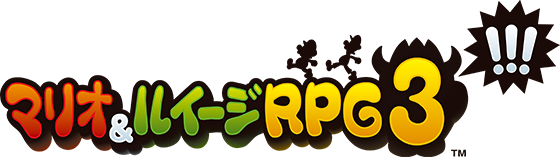 Mario & Luigi RPG 3 logo for Nintendo DS
