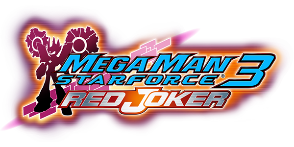 Mega Man Star Force 3 Red Joker logo for Nintendo DS