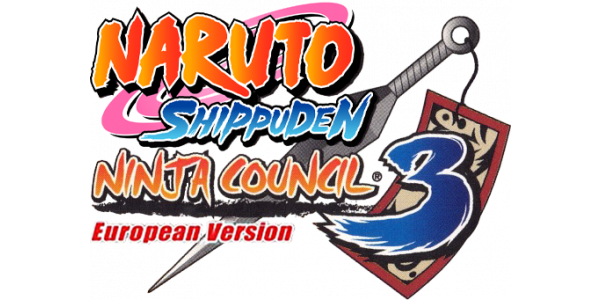 Naruto Shippuden: Ninja Council 3 European Version logo for Nintendo DS