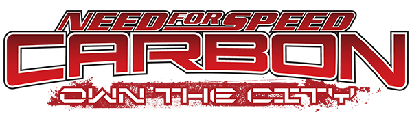 Need for Speed Carbon Own the City logo for Nintendo DS