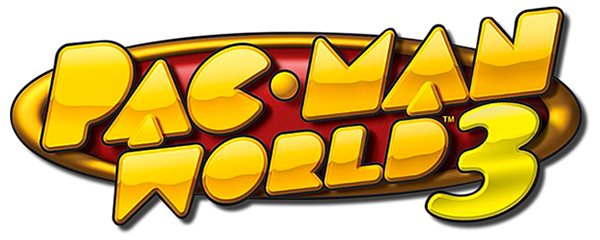 Pac-Man World 3 logo for Nintendo DS