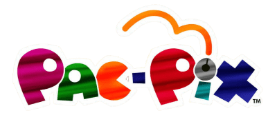 Pac Pix logo for Nintendo DS