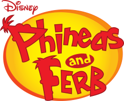 Phineas and Ferb logo for Nintendo DS