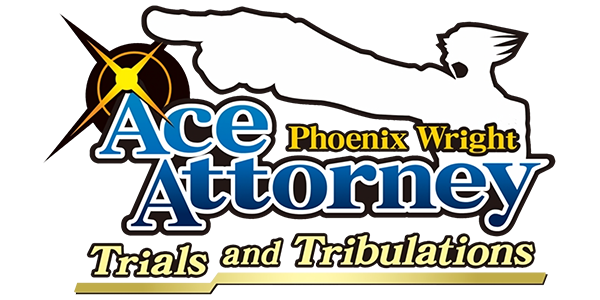 Phoenix Wright Ace Attorney: Trials and Tribulations logo for Nintendo DS