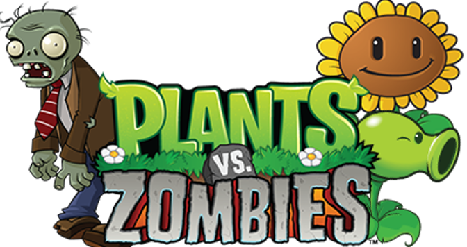 Plants vs. Zombies logo for Nintendo DS