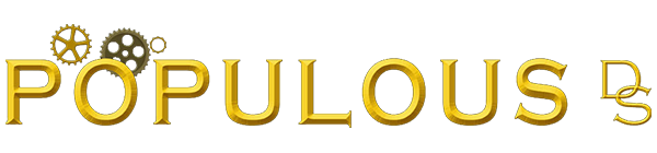 Populous DS logo for Nintendo DS