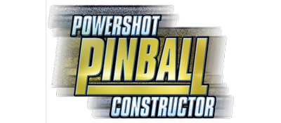 Powershot Pinball Constructor logo for Nintendo DS