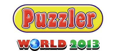 Puzzler World 2013 logo for Nintendo DS