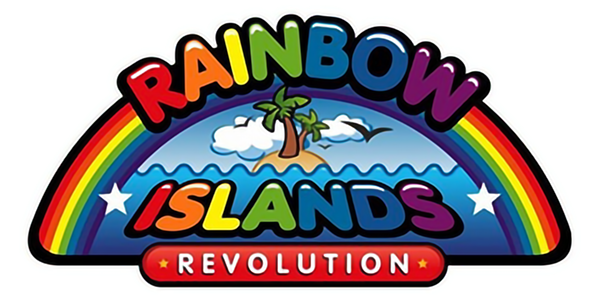 Rainbow Islands Revolution logo for Nintendo DS