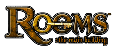 Rooms: The Main Building logo for Nintendo DS