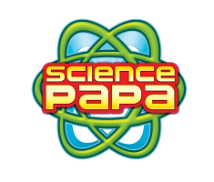 Science Papa logo for Nintendo DS
