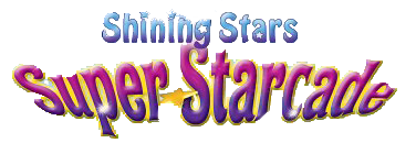 Shining Stars Super Starcade logo for Nintendo DS