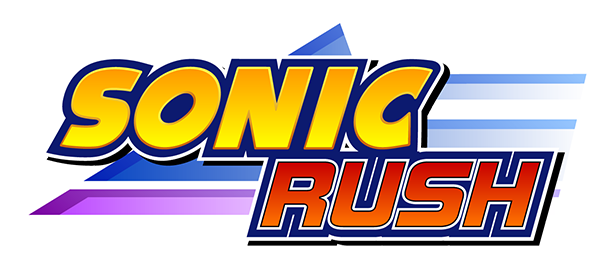 Sonic Rush logo for Nintendo DS