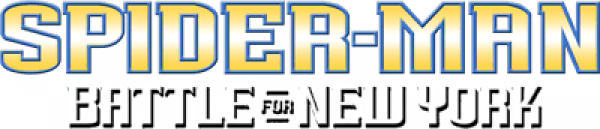 Spiderman Battle for New York logo for Nintendo DS