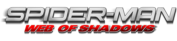 Spiderman Web of Shadows logo for Nintendo DS