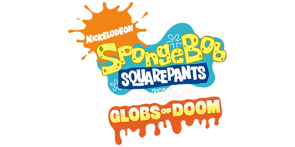 SpongeBob SquarePants Featuring Nicktoons Globs of Doom logo for Nintendo DS