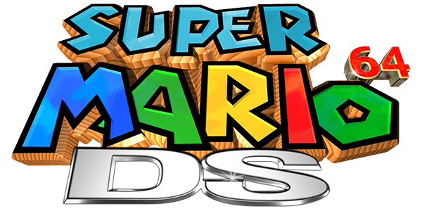 Super Mario 64 DS logo for Nintendo DS