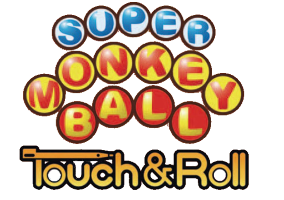 Super Monkey Ball Touch & Roll logo for Nintendo DS