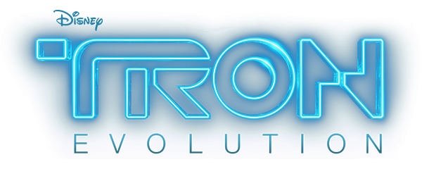 Tron Evolution logo for Nintendo DS