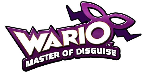 Wario Master of Disguise logo for Nintendo DS