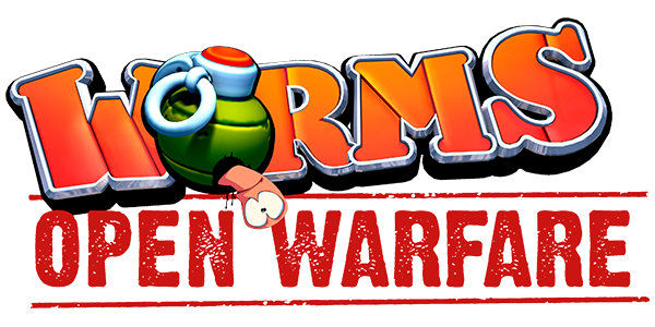 Worms Open Warfare logo for Nintendo DS