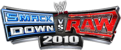 WWE Smackdown vs. Raw 2010 logo for Nintendo DS