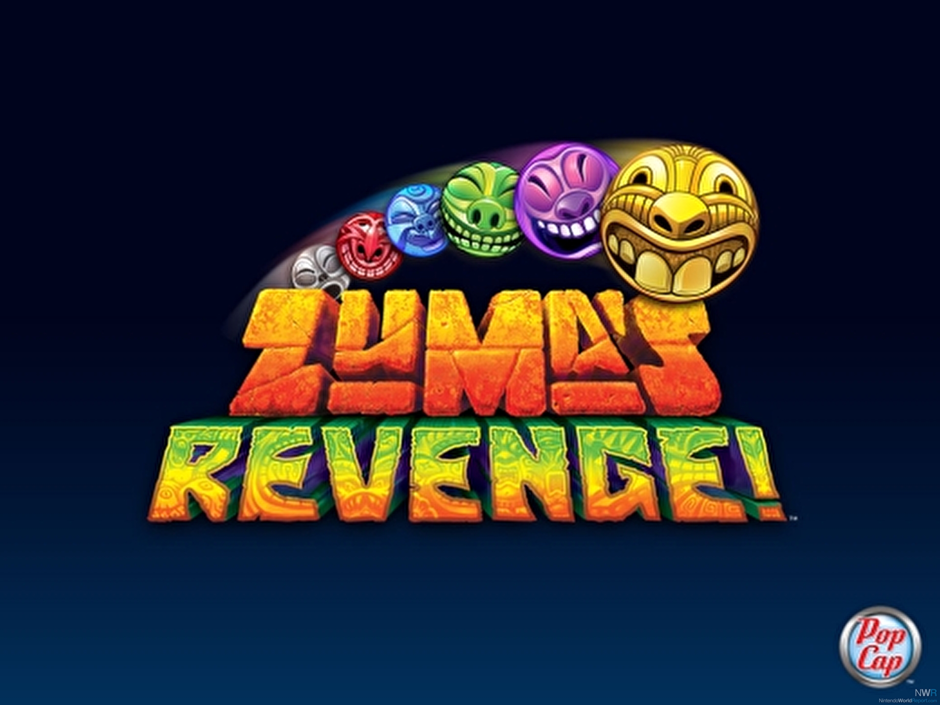 Zuma's Revenge logo for Nintendo DS